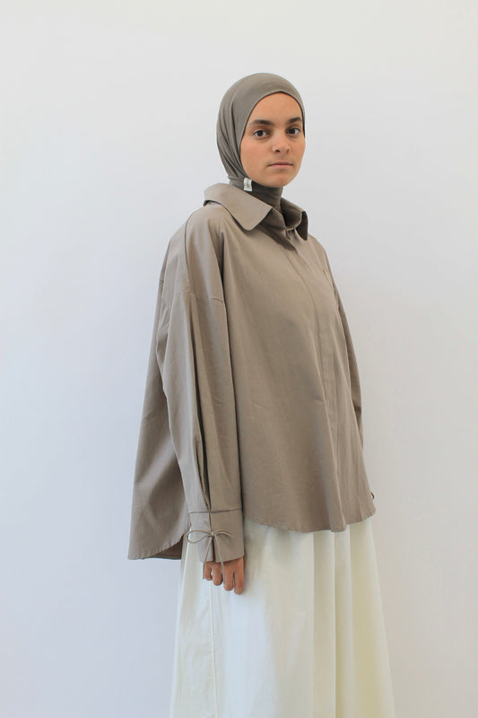 CHEMISE OVERSIZE Mayssa Mastour