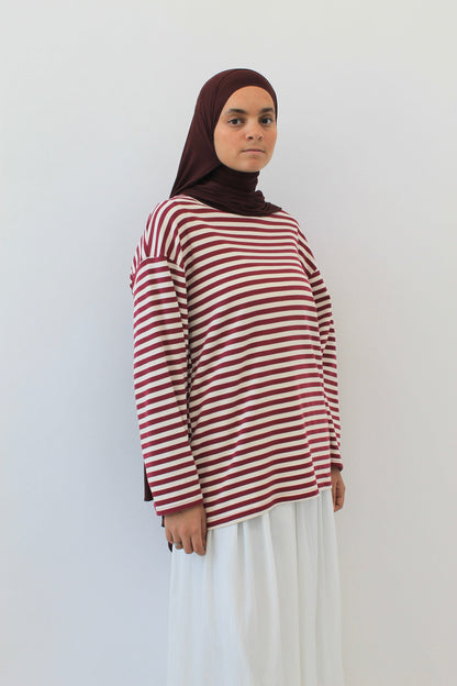 T-Shirt Marinière Mayssa Mastour