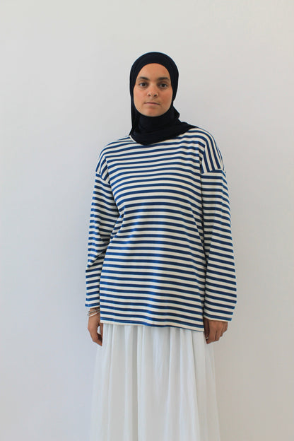 T-Shirt Marinière Rouge