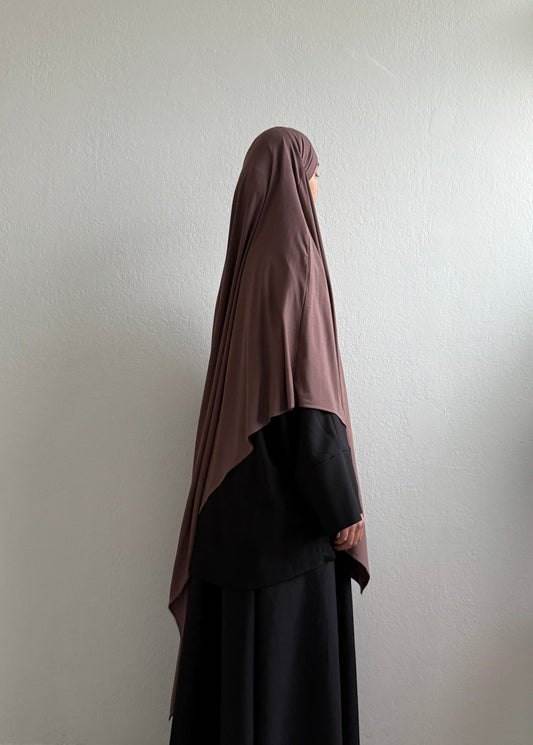 KHIMAR JERSEY BAMBOO COURT moka